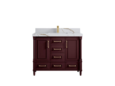Aberdeen 42 in. W x 22 in. D Single Sink Bathroom Vanity - Willow Bath and Vanity