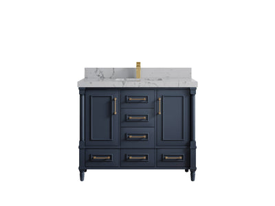 Aberdeen 42 in. W x 22 in. D Single Sink Bathroom Vanity - Willow Bath and Vanity