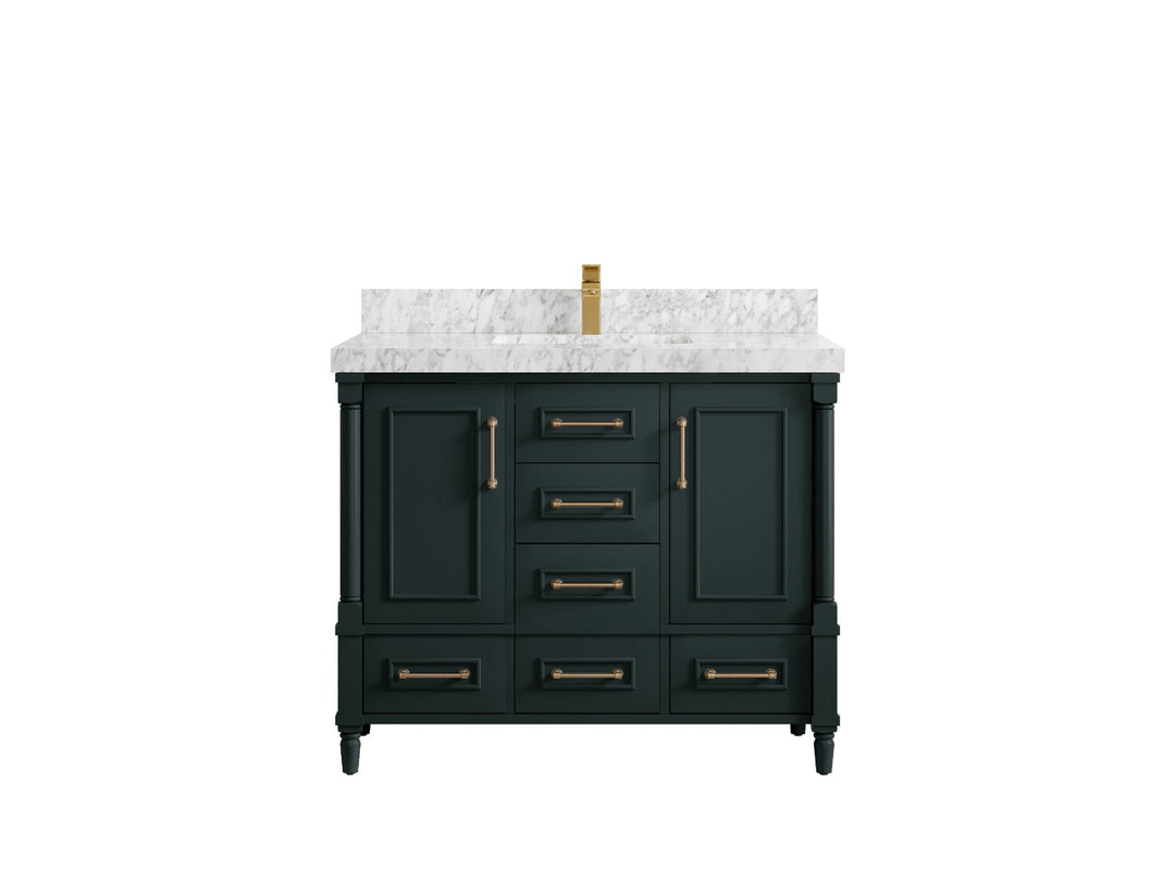 Aberdeen 42 in. W x 22 in. D Single Sink Bathroom Vanity - Willow Bath and Vanity