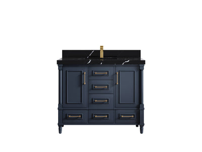 Aberdeen 42 in. W x 22 in. D Single Sink Bathroom Vanity - Willow Bath and Vanity