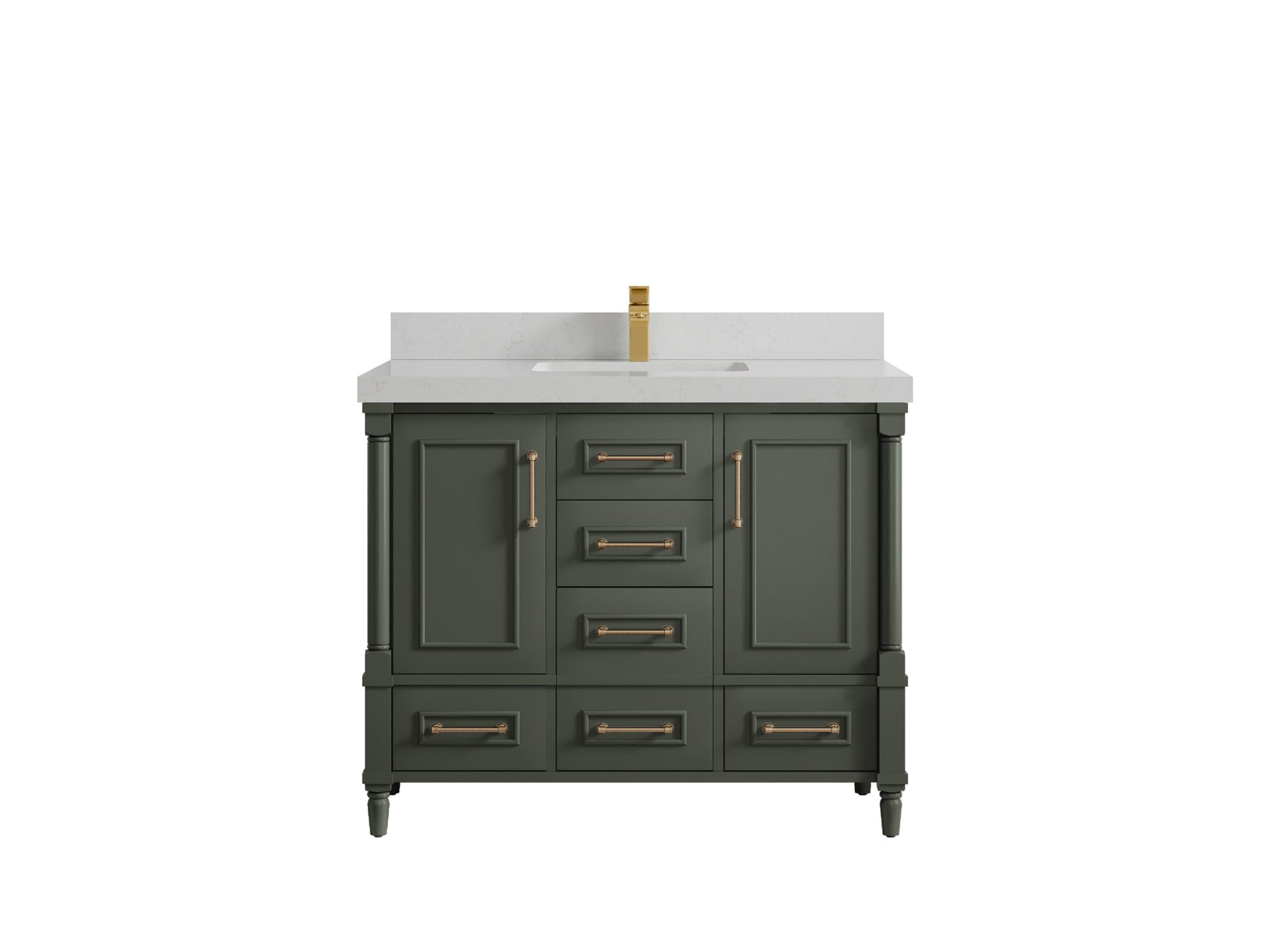 Aberdeen 42 in. W x 22 in. D Single Sink Bathroom Vanity - Willow Bath and Vanity