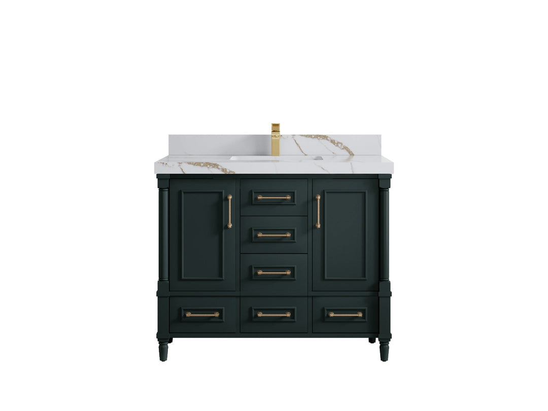 Aberdeen 42 in. W x 22 in. D Single Sink Bathroom Vanity - Willow Bath and Vanity