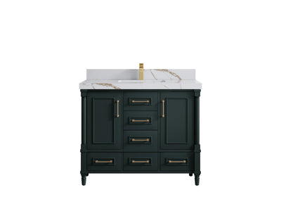 Aberdeen 42 in. W x 22 in. D Single Sink Bathroom Vanity - Willow Bath and Vanity