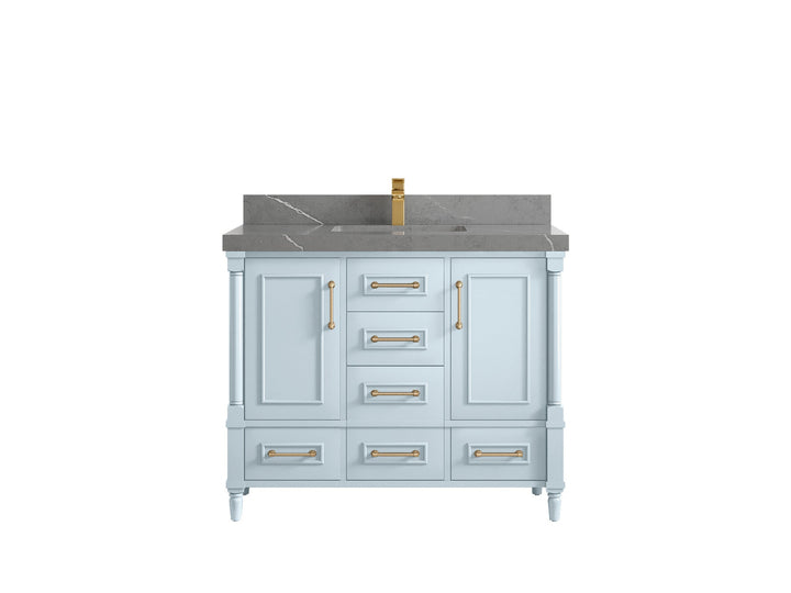 Aberdeen 42 in. W x 22 in. D Single Sink Bathroom Vanity - photo 35