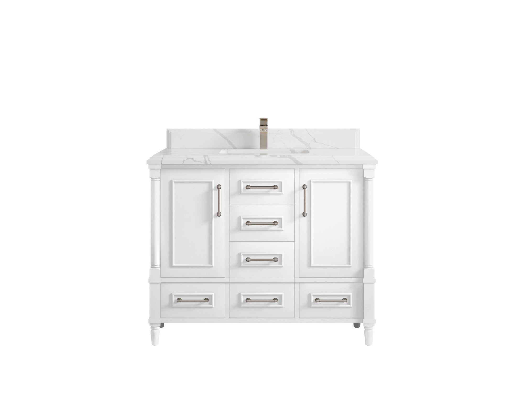 Aberdeen 42 in. W x 22 in. D Single Sink Bathroom Vanity - Willow Bath and Vanity