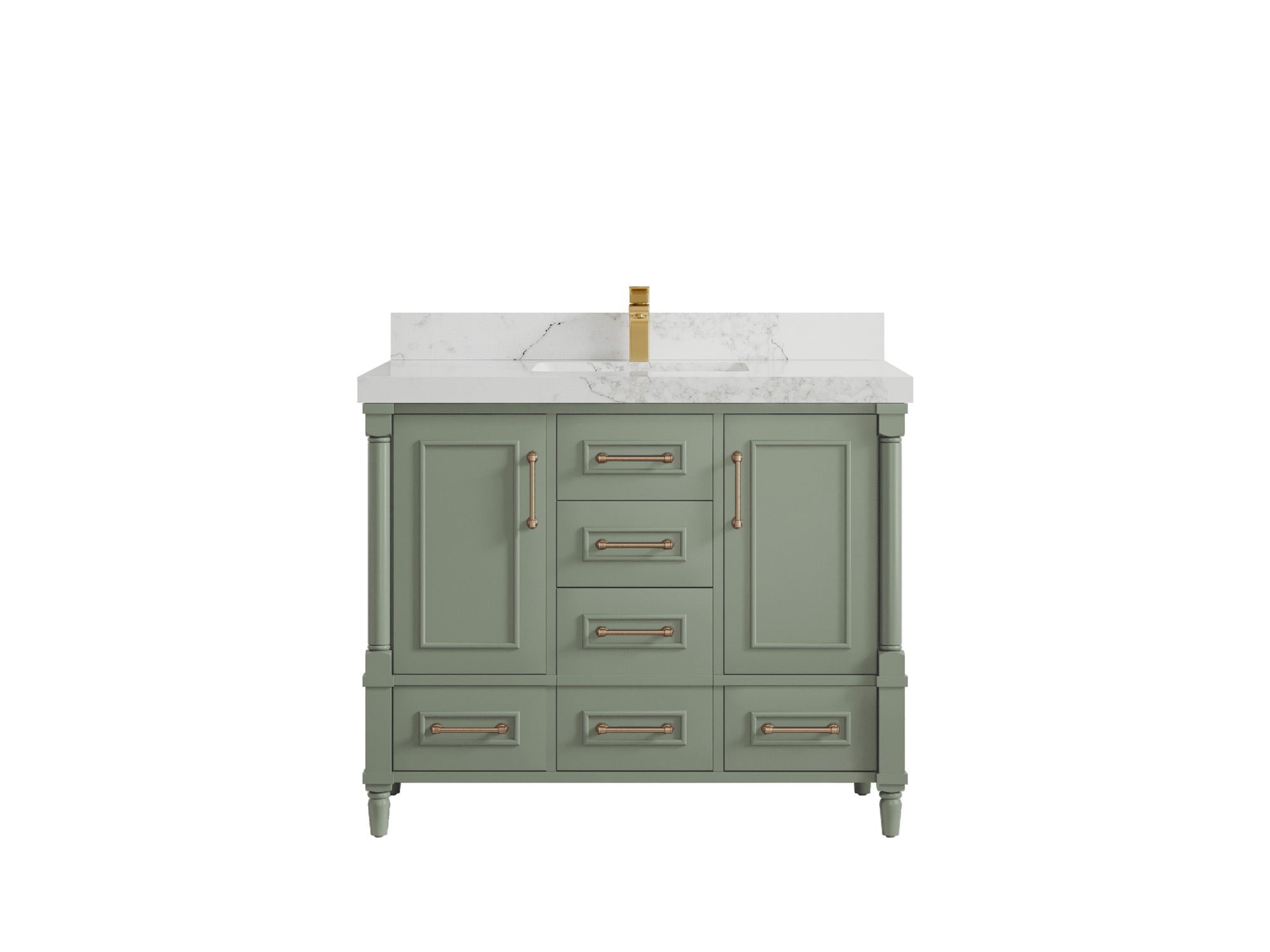 Aberdeen 42 in. W x 22 in. D Single Sink Bathroom Vanity - Willow Bath and Vanity