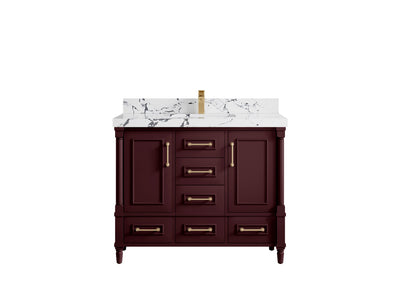 Aberdeen 42 in. W x 22 in. D Single Sink Bathroom Vanity - Willow Bath and Vanity