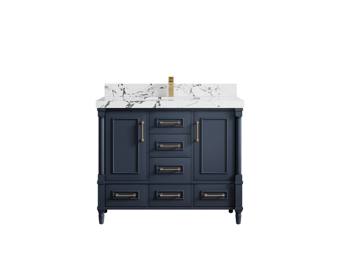 Aberdeen 42 in. W x 22 in. D Single Sink Bathroom Vanity - Willow Bath and Vanity