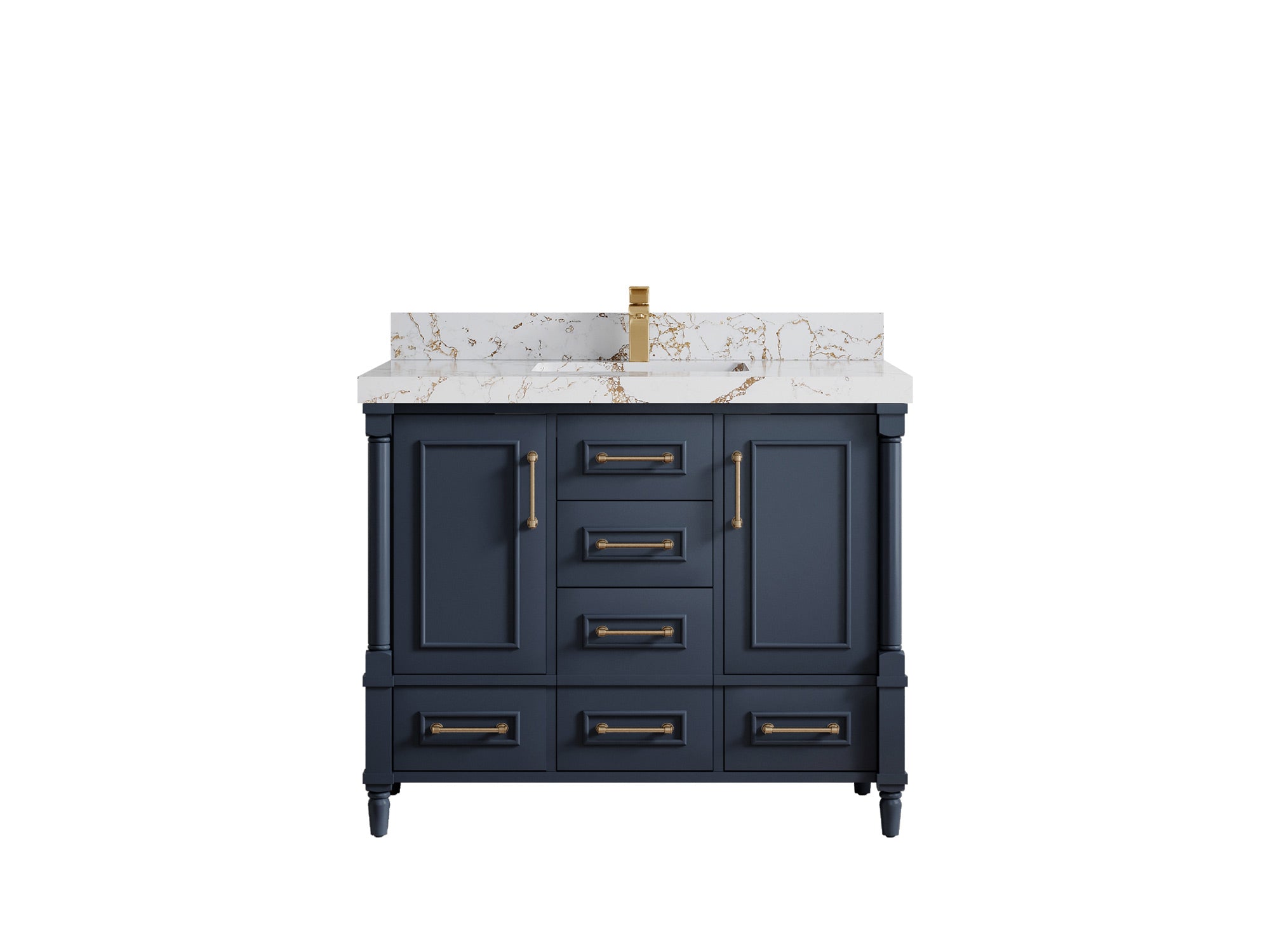 Aberdeen 42 in. W x 22 in. D Single Sink Bathroom Vanity - Willow Bath and Vanity