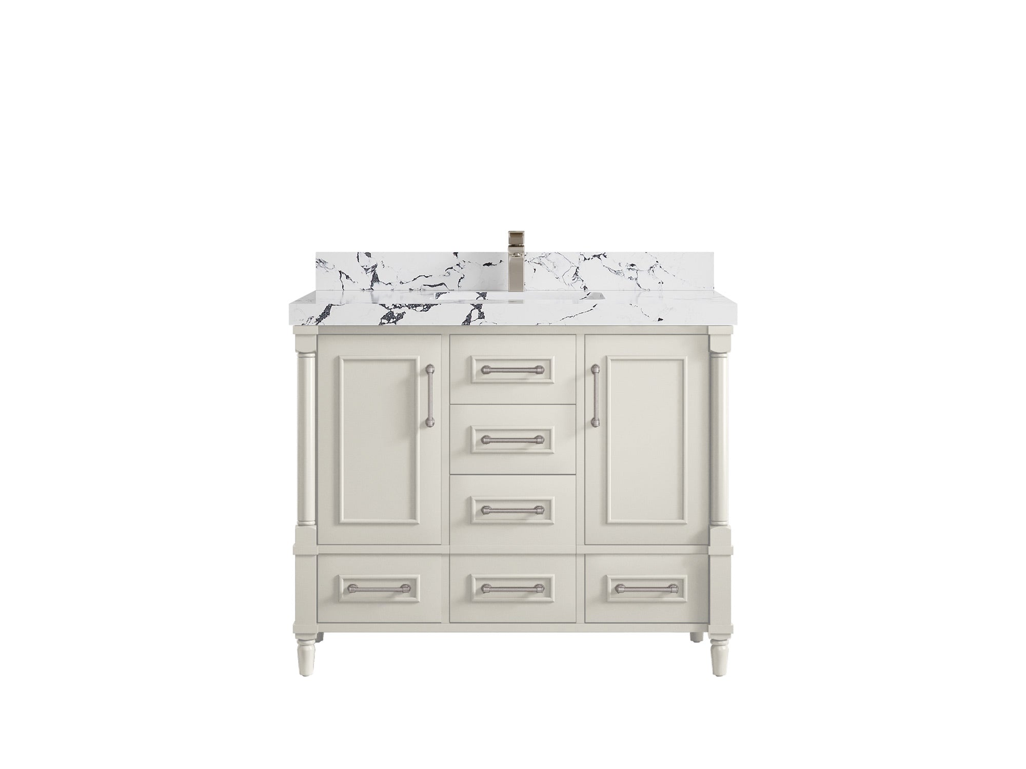 Aberdeen 42 in. W x 22 in. D Single Sink Bathroom Vanity - Willow Bath and Vanity