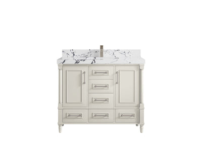 Aberdeen 42 in. W x 22 in. D Single Sink Bathroom Vanity - Willow Bath and Vanity
