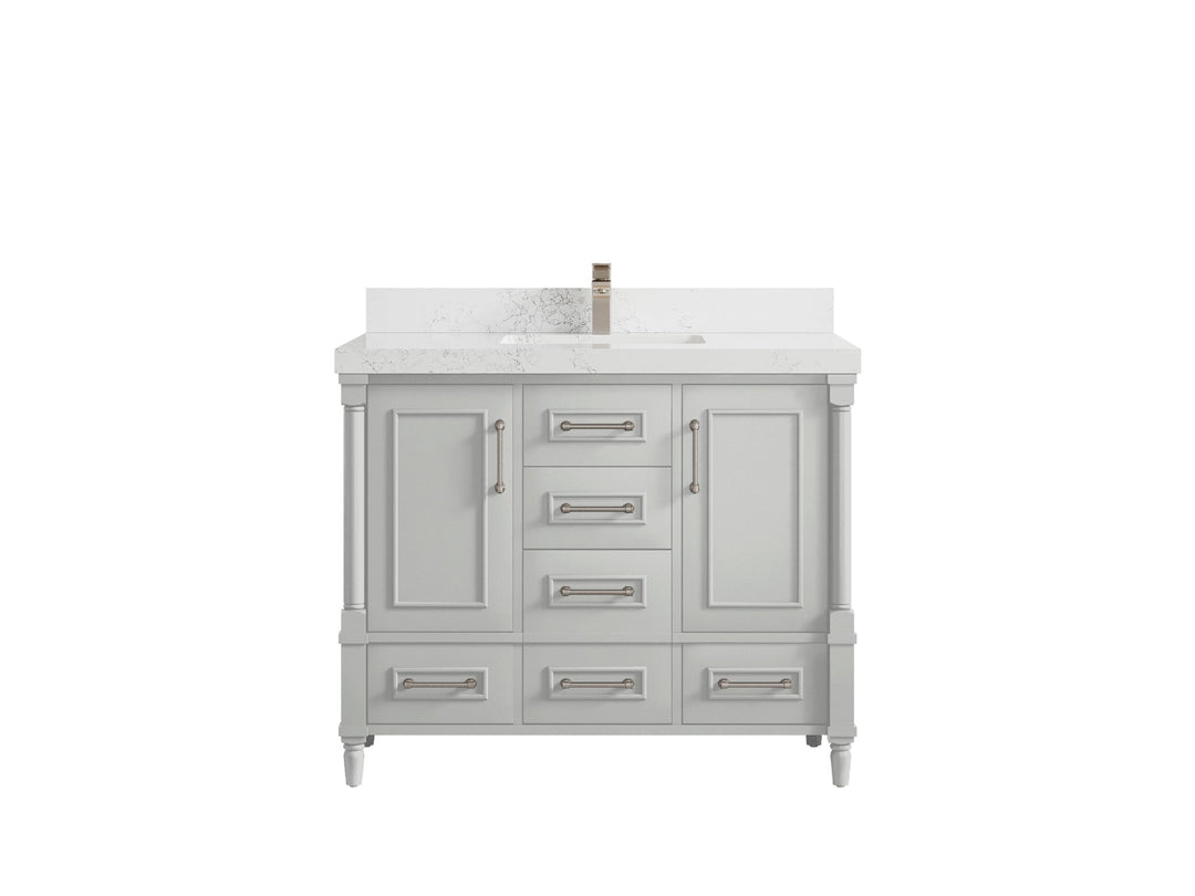 Aberdeen 42 in. W x 22 in. D Single Sink Bathroom Vanity - Willow Bath and Vanity