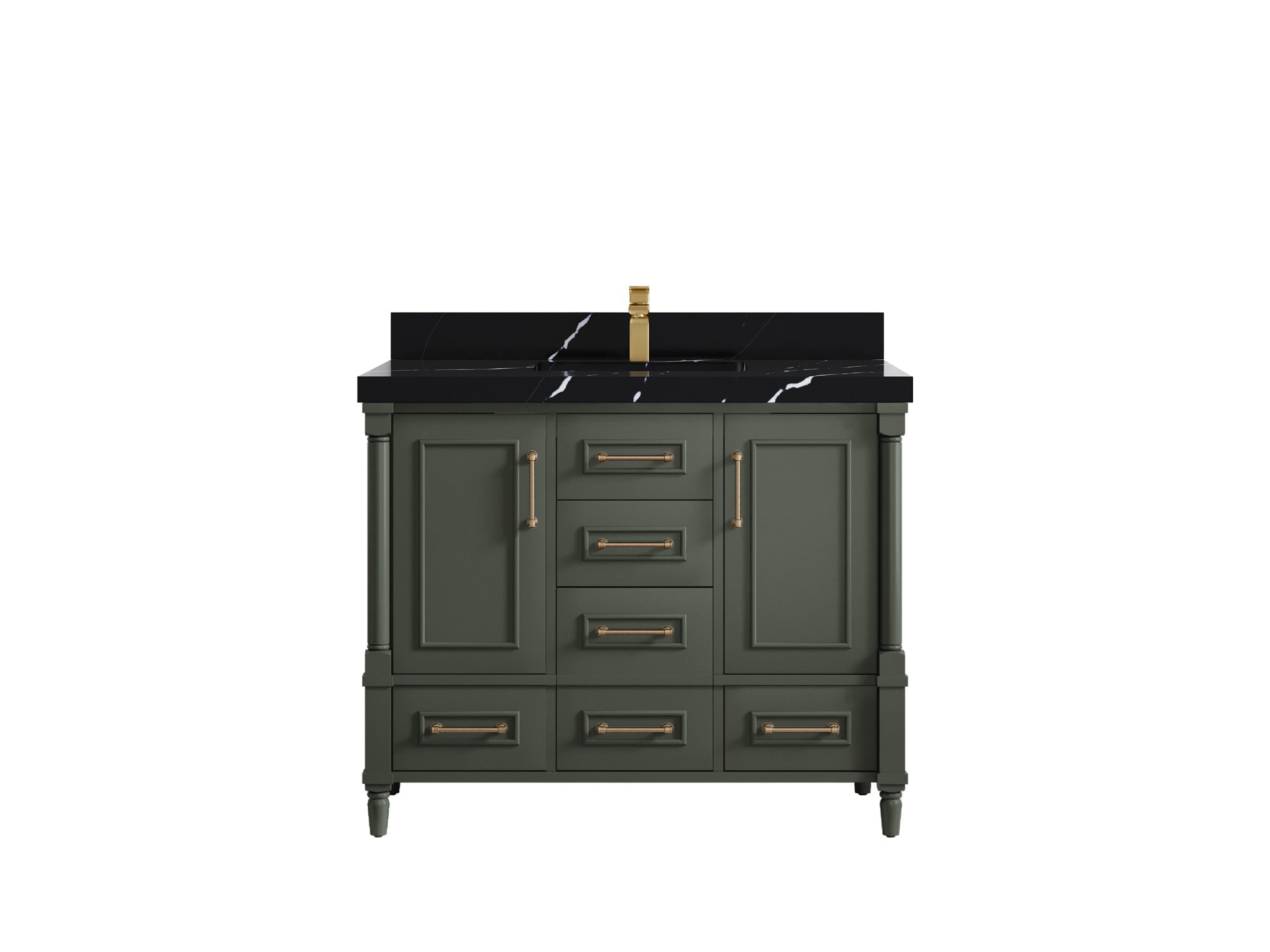 Aberdeen 42 in. W x 22 in. D Single Sink Bathroom Vanity - Willow Bath and Vanity