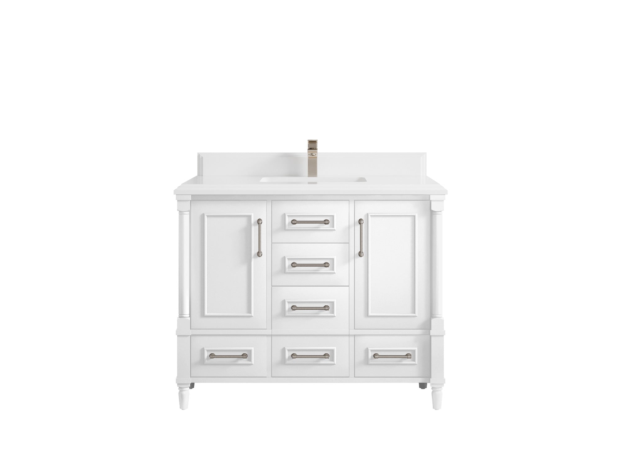 Aberdeen 42 in. W x 22 in. D Single Sink Bathroom Vanity - Willow Bath and Vanity