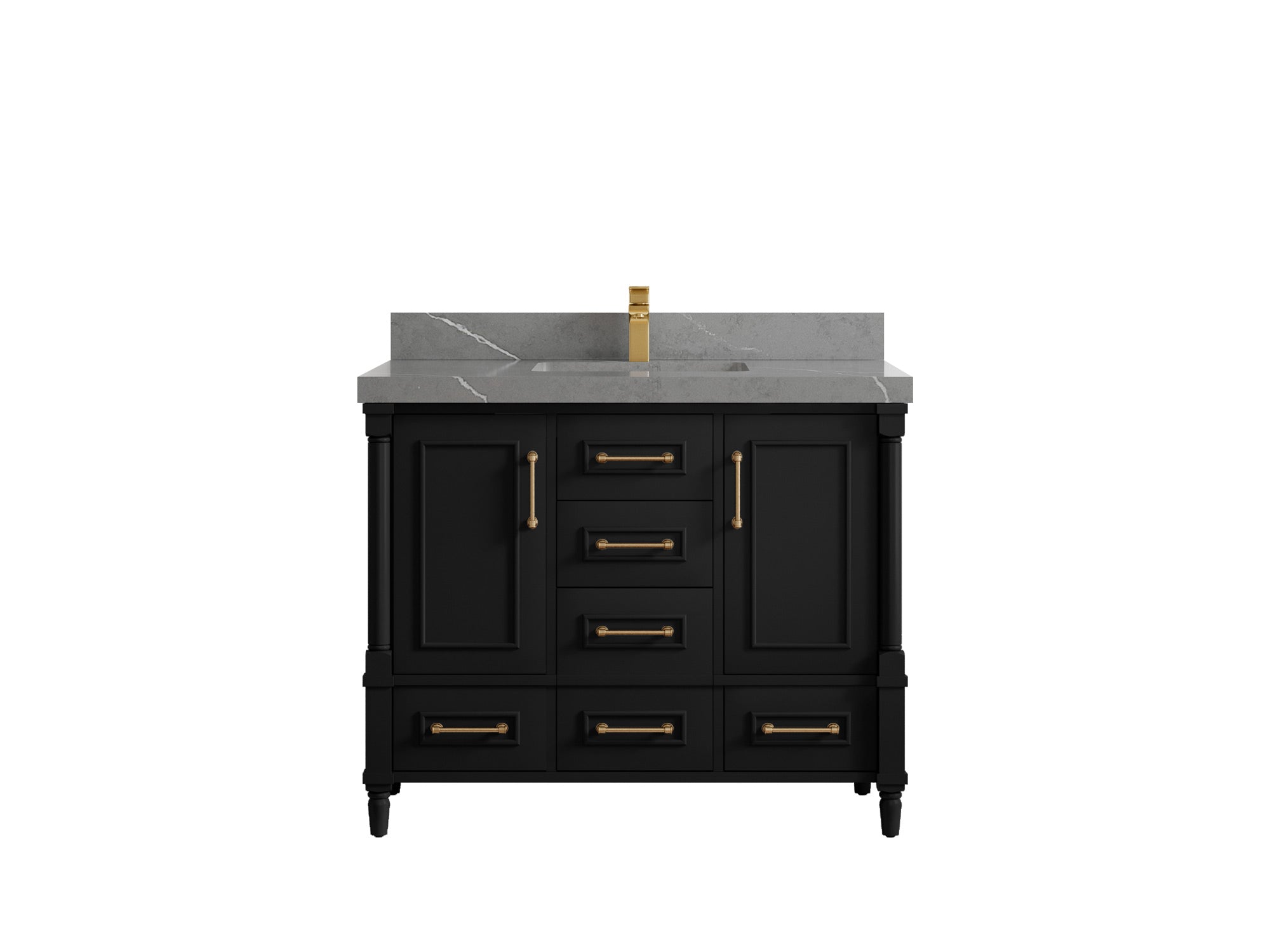 Aberdeen 42 in. W x 22 in. D Single Sink Bathroom Vanity - Willow Bath and Vanity