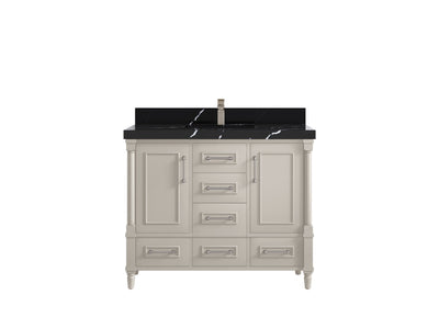 Aberdeen 42 in. W x 22 in. D Single Sink Bathroom Vanity - Willow Bath and Vanity