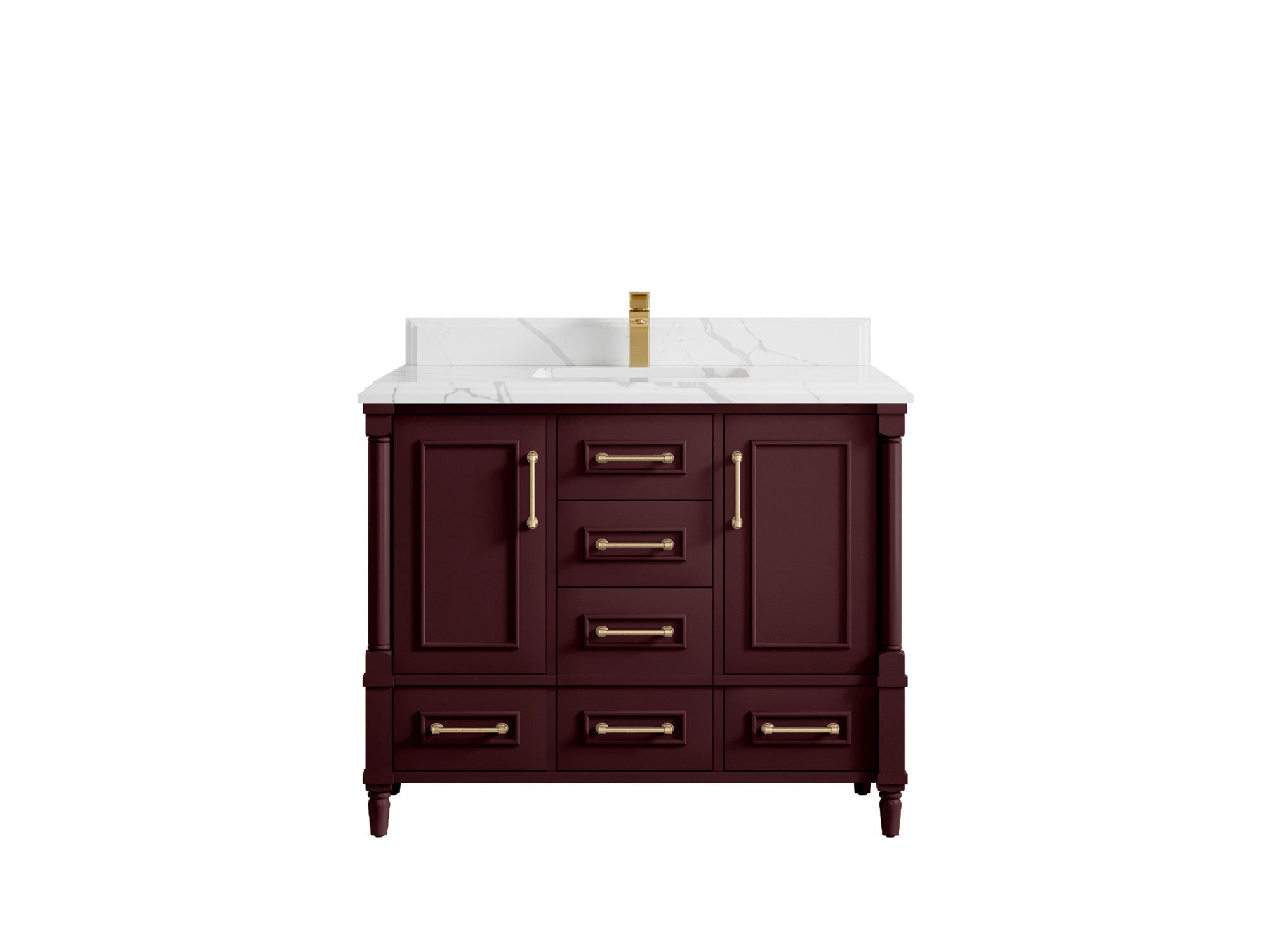 Aberdeen 42 in. W x 22 in. D Single Sink Bathroom Vanity - Willow Bath and Vanity