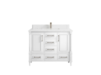 Aberdeen 42 in. W x 22 in. D Single Sink Bathroom Vanity - Willow Bath and Vanity