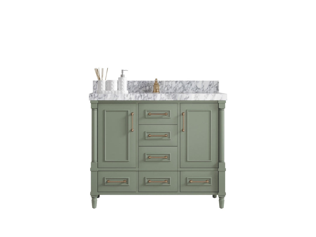 Aberdeen 42 in. W x 22 in. D Single Sink Bathroom Vanity - Willow Bath and Vanity
