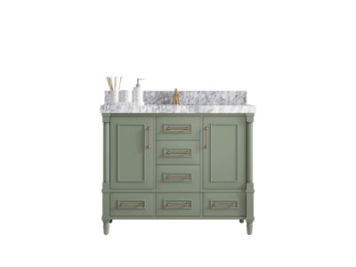 Aberdeen 42 in. W x 22 in. D Single Sink Bathroom Vanity - Willow Bath and Vanity