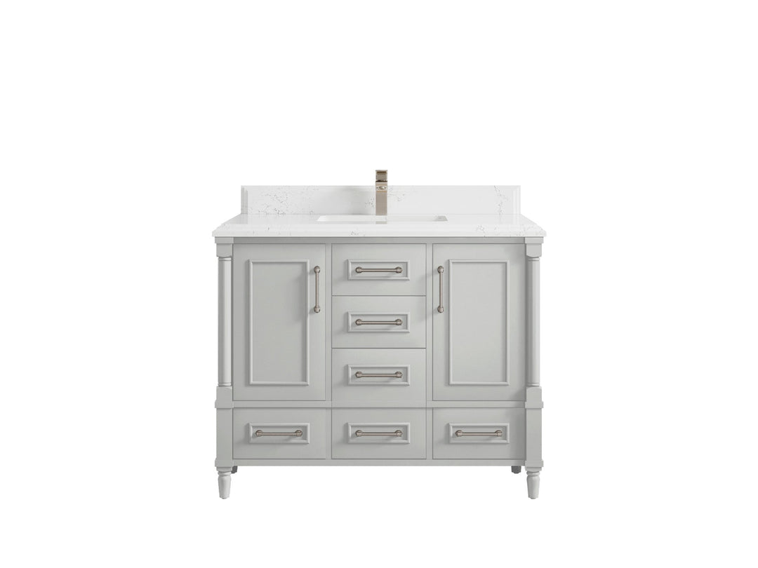 Aberdeen 42 in. W x 22 in. D Single Sink Bathroom Vanity - Willow Bath and Vanity