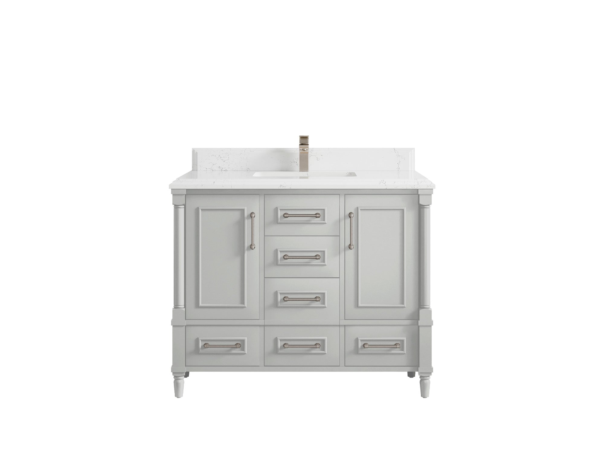 Aberdeen 42 in. W x 22 in. D Single Sink Bathroom Vanity - Willow Bath and Vanity