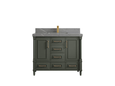 Aberdeen 42 in. W x 22 in. D Single Sink Bathroom Vanity - Willow Bath and Vanity