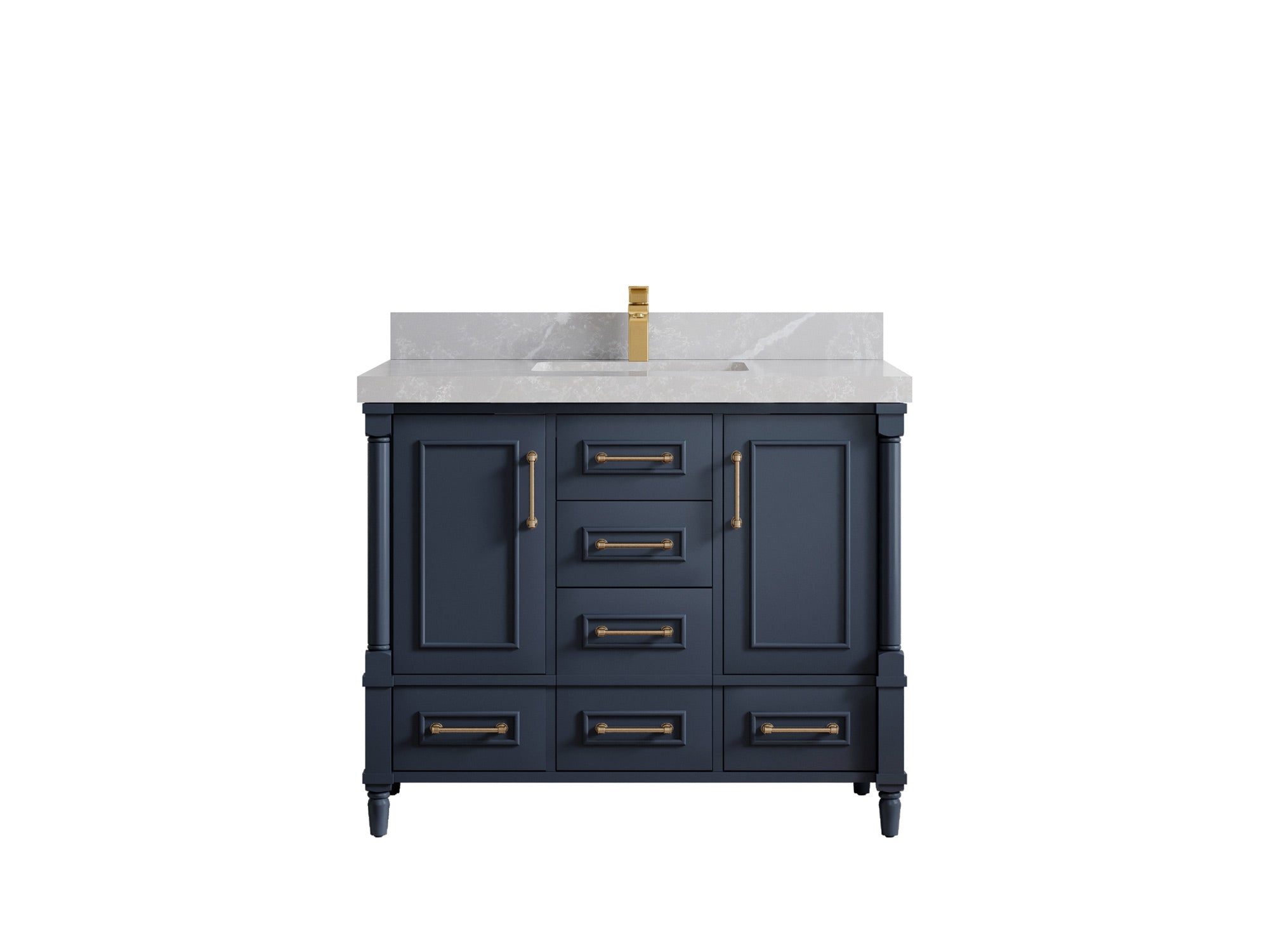 Aberdeen 42 in. W x 22 in. D Single Sink Bathroom Vanity - Willow Bath and Vanity