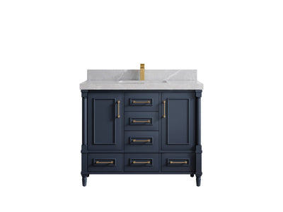 Aberdeen 42 in. W x 22 in. D Single Sink Bathroom Vanity - Willow Bath and Vanity