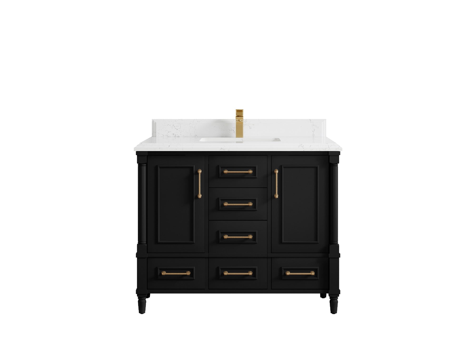 Aberdeen 42 in. W x 22 in. D Single Sink Bathroom Vanity - Willow Bath and Vanity
