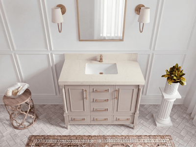 Aberdeen 42 in. W x 22 in. D Single Sink Bathroom Vanity - Willow Bath and Vanity