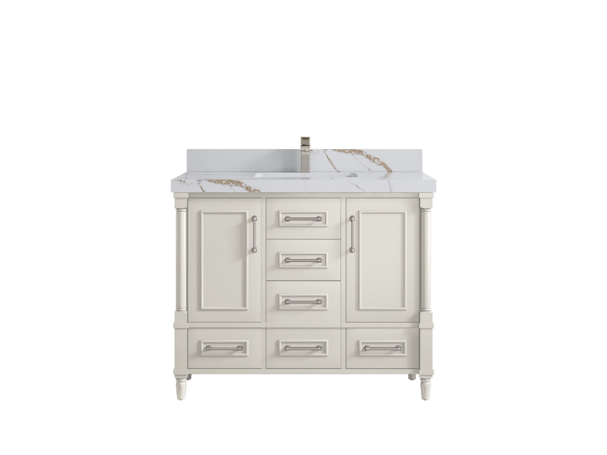 Aberdeen 42 in. W x 22 in. D Single Sink Bathroom Vanity - Willow Bath and Vanity