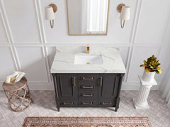 Aberdeen 42 in. W x 22 in. D Single Sink Bathroom Vanity - photo 15