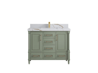 Aberdeen 42 in. W x 22 in. D Single Sink Bathroom Vanity - Willow Bath and Vanity