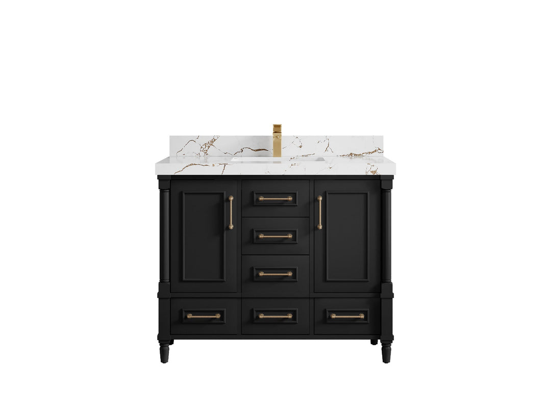Aberdeen 42 in. W x 22 in. D Single Sink Bathroom Vanity - Willow Bath and Vanity
