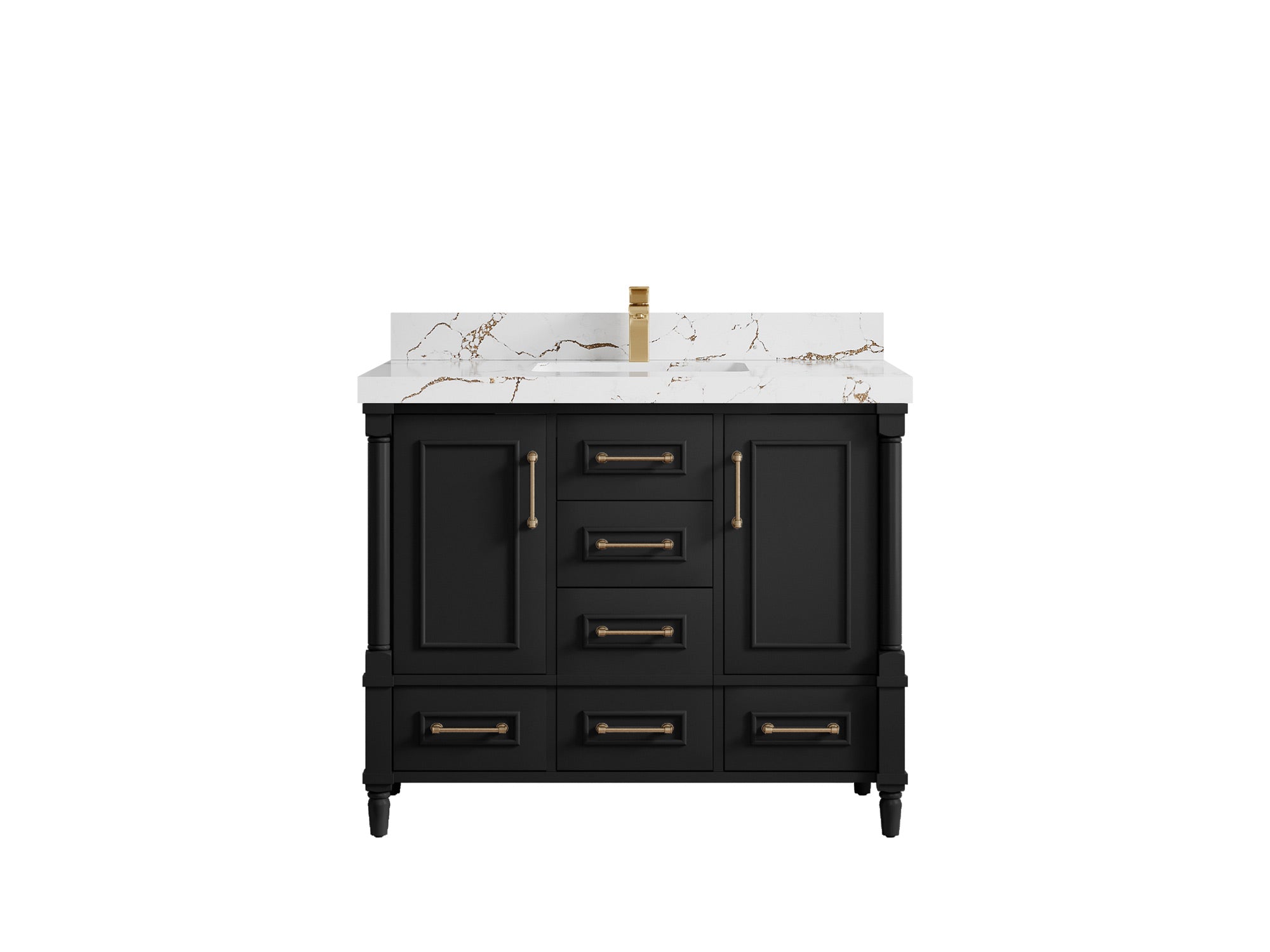 Aberdeen 42 in. W x 22 in. D Single Sink Bathroom Vanity - Willow Bath and Vanity