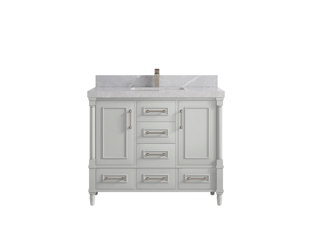 Aberdeen 42 in. W x 22 in. D Single Sink Bathroom Vanity - Willow Bath and Vanity