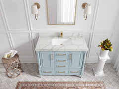 Aberdeen 42 in. W x 22 in. D Single Sink Bathroom Vanity - photo 41