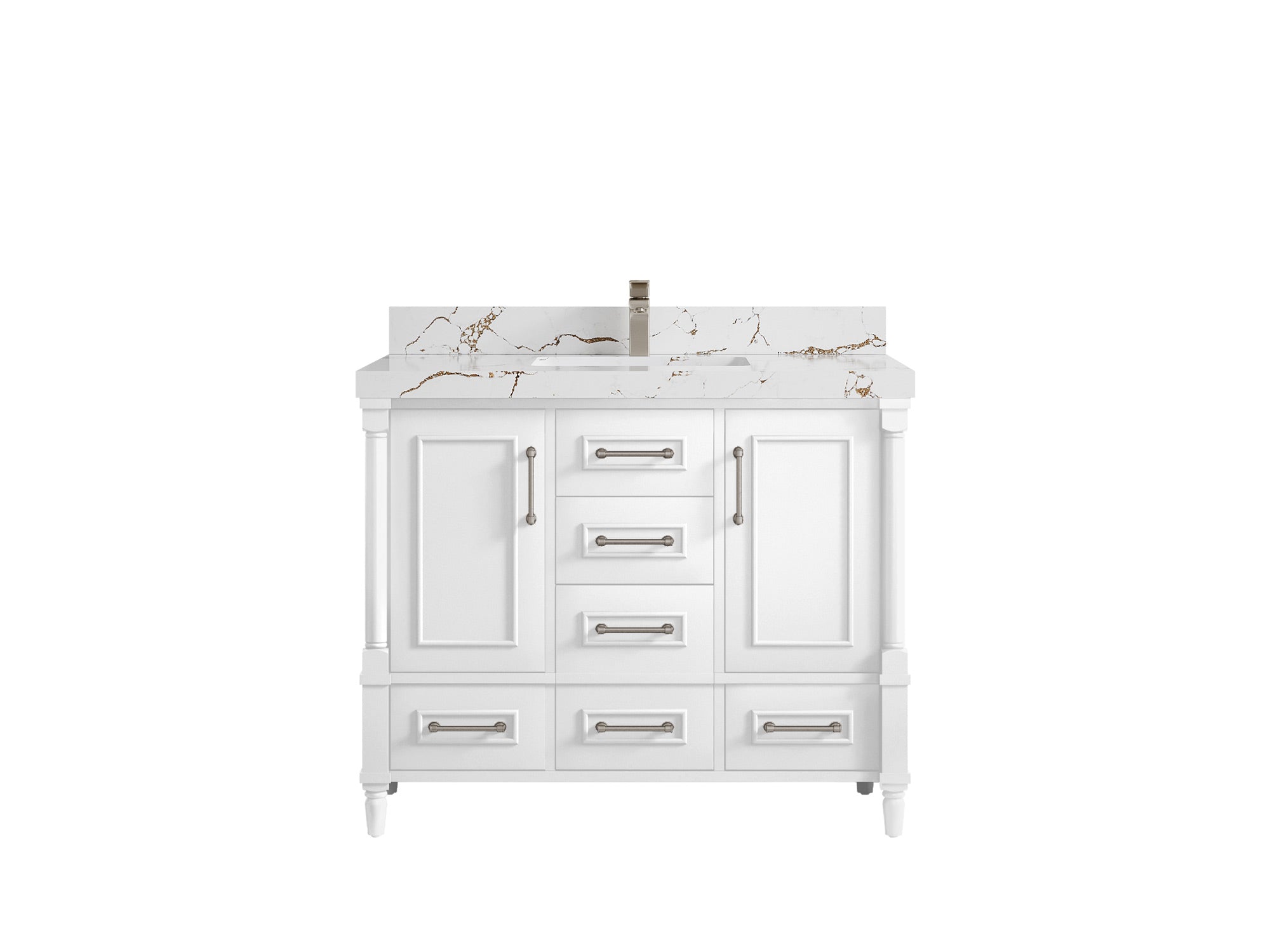 Aberdeen 42 in. W x 22 in. D Single Sink Bathroom Vanity - Willow Bath and Vanity