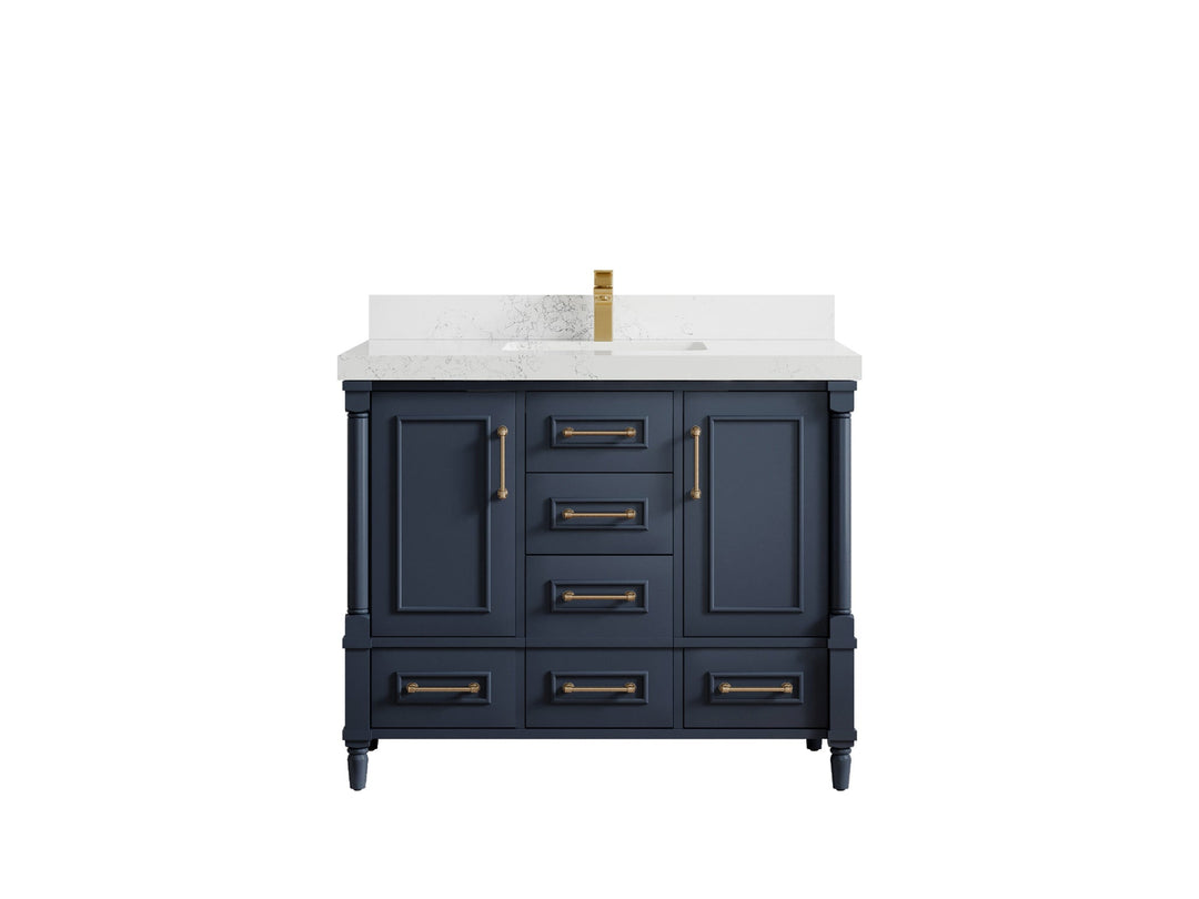 Aberdeen 42 in. W x 22 in. D Single Sink Bathroom Vanity - Willow Bath and Vanity