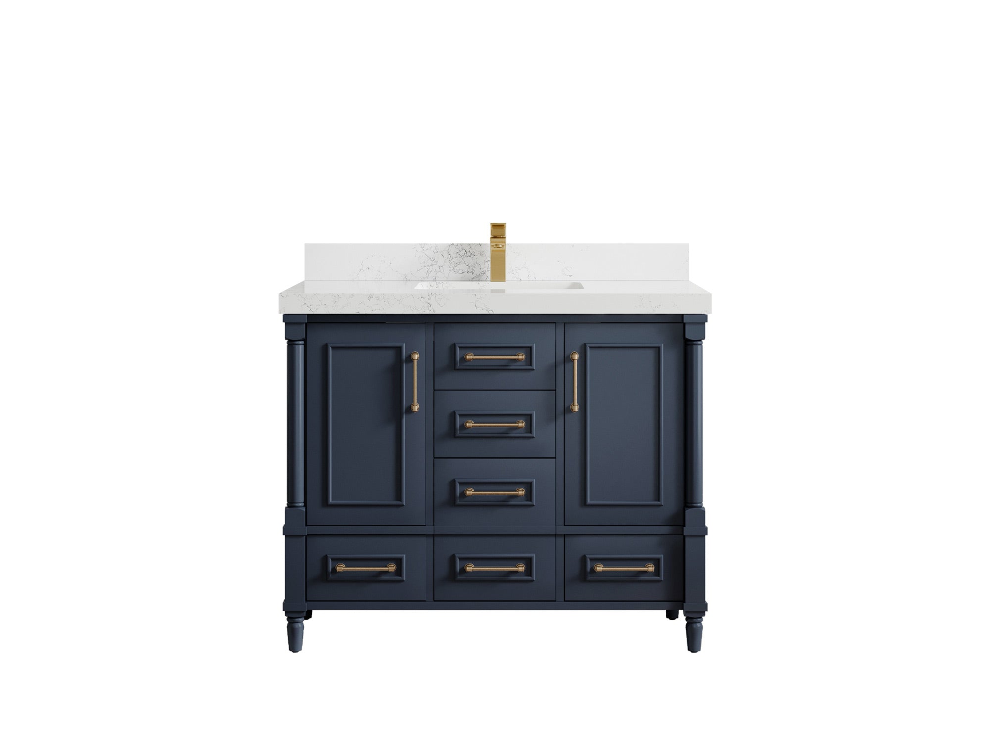 Aberdeen 42 in. W x 22 in. D Single Sink Bathroom Vanity - Willow Bath and Vanity