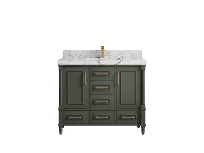 Aberdeen 42 in. W x 22 in. D Single Sink Bathroom Vanity - Willow Bath and Vanity
