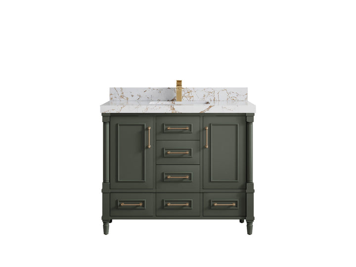 Aberdeen 42 in. W x 22 in. D Single Sink Bathroom Vanity - photo 37