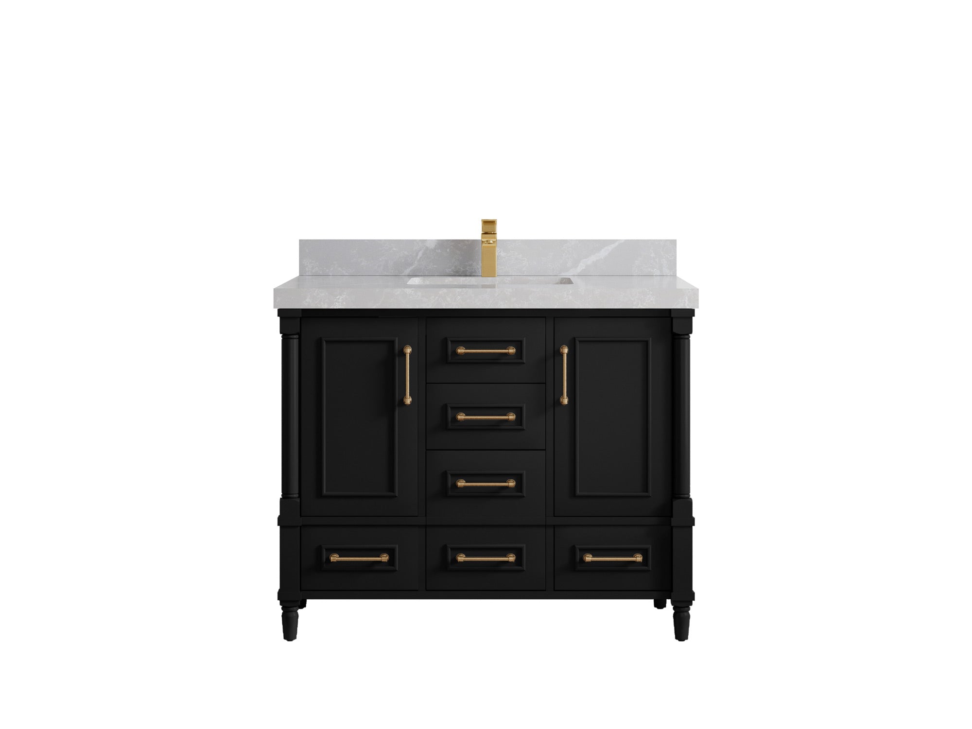 Aberdeen 42 in. W x 22 in. D Single Sink Bathroom Vanity - Willow Bath and Vanity