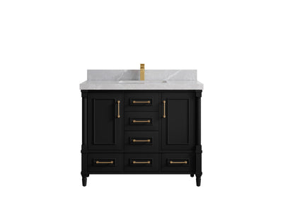 Aberdeen 42 in. W x 22 in. D Single Sink Bathroom Vanity - Willow Bath and Vanity
