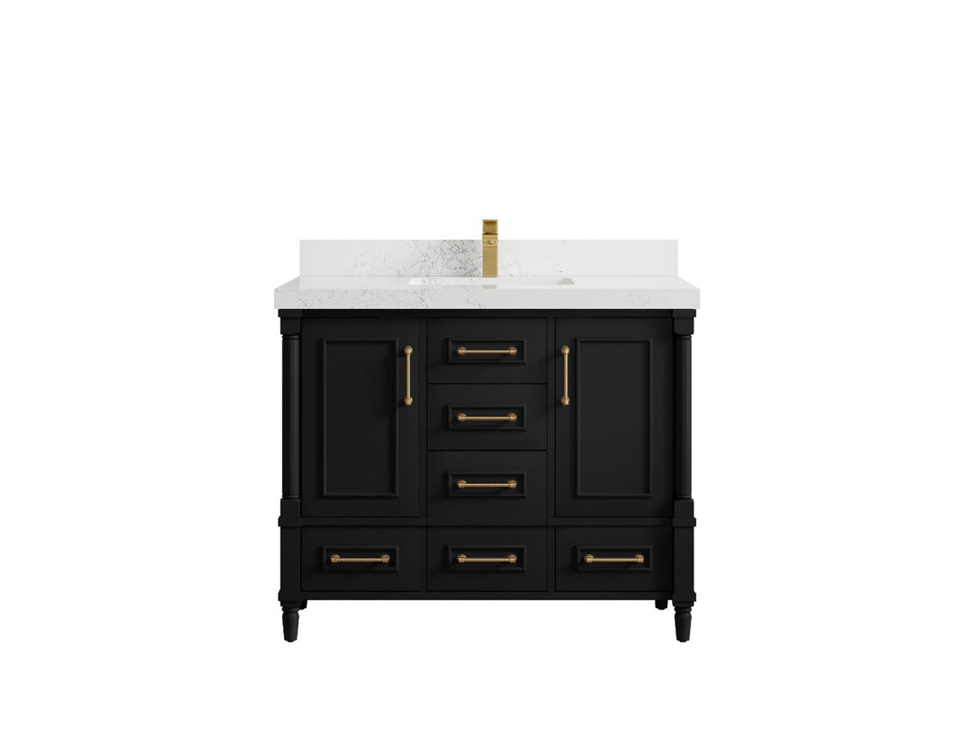 Aberdeen 42 in. W x 22 in. D Single Sink Bathroom Vanity - Willow Bath and Vanity