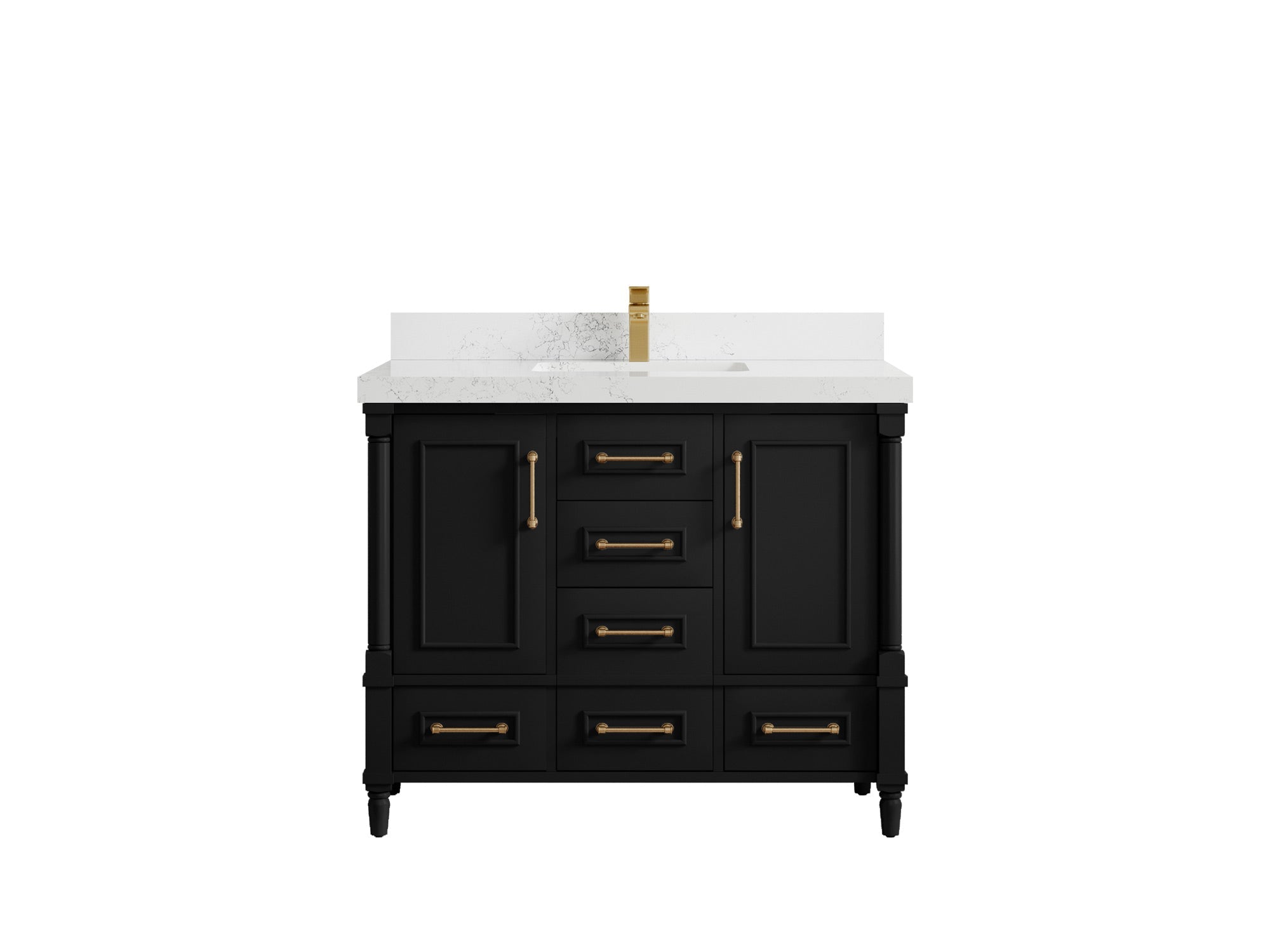 Aberdeen 42 in. W x 22 in. D Single Sink Bathroom Vanity - Willow Bath and Vanity