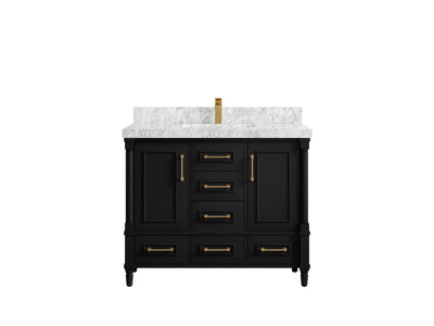 Aberdeen 42 in. W x 22 in. D Single Sink Bathroom Vanity - Willow Bath and Vanity
