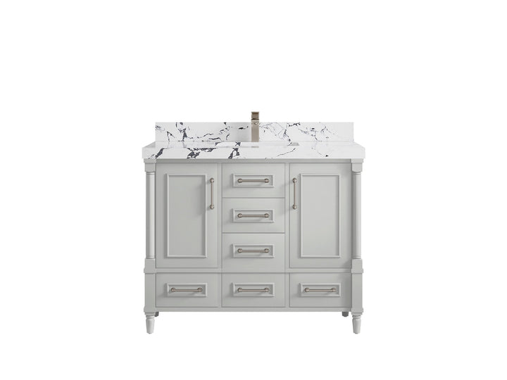 Aberdeen 42 in. W x 22 in. D Single Sink Bathroom Vanity - photo 38