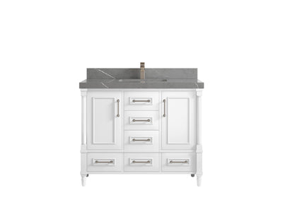 Aberdeen 42 in. W x 22 in. D Single Sink Bathroom Vanity - Willow Bath and Vanity